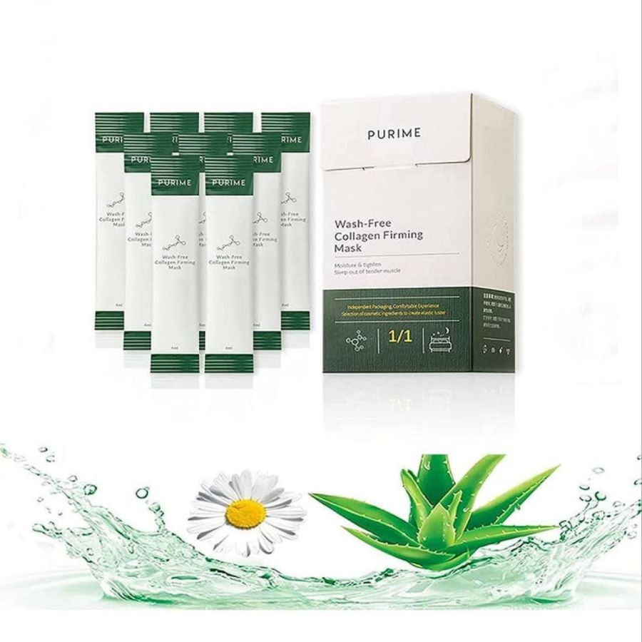 PURIME Wash Free Collagen Firming Sleeping Mask