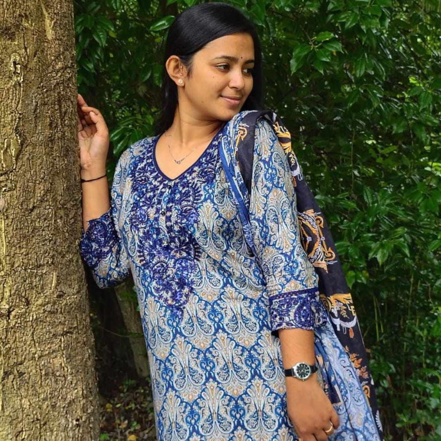 Ladies Casual Cotton Dress