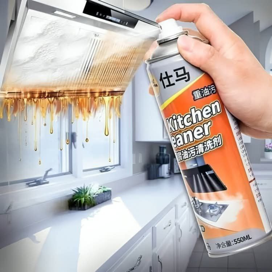 Kitchen Cleaner Spray – Foam Degreaser (500ml)