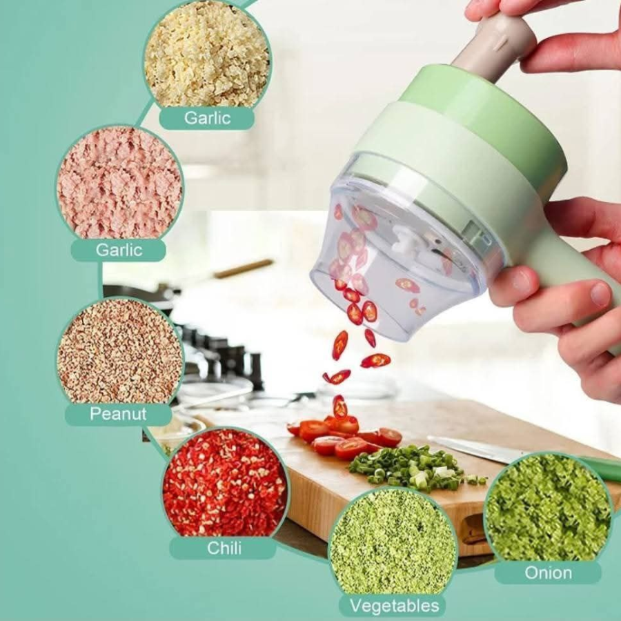 Gatling Food Chopper – Rechargeable Kitchen Chopper & Grinder