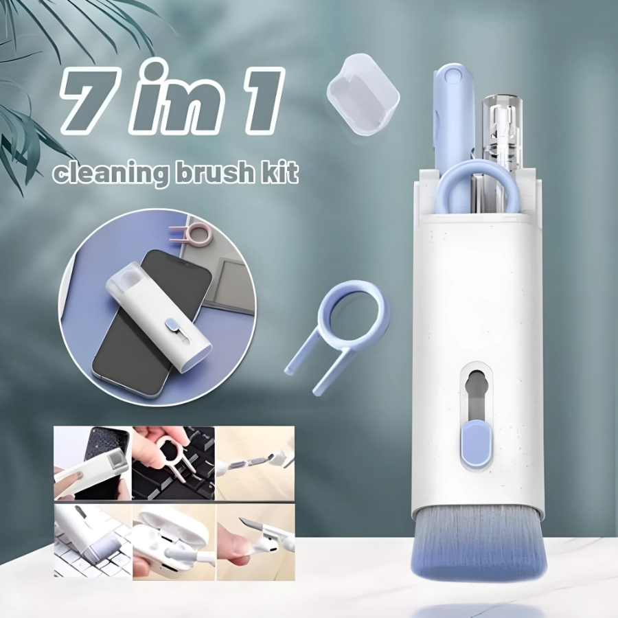 7-in-1 Keyboard Cleaning Kit – Multi-Functional Cleaning Tool for Devices