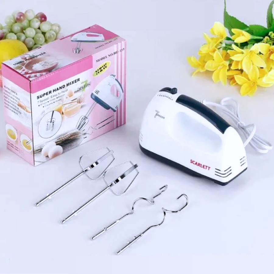 Scarlett Super Hand Mixer – 7 Speed Electric Beater